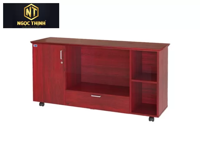 Tủ phụ di động gỗ sơn Pu TP04